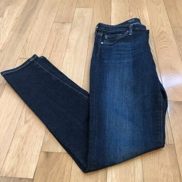 Adriano Goldschmied Women's 27 The Stilt Cigarette Leg Jeans Made in USA - Picture 1 of 5